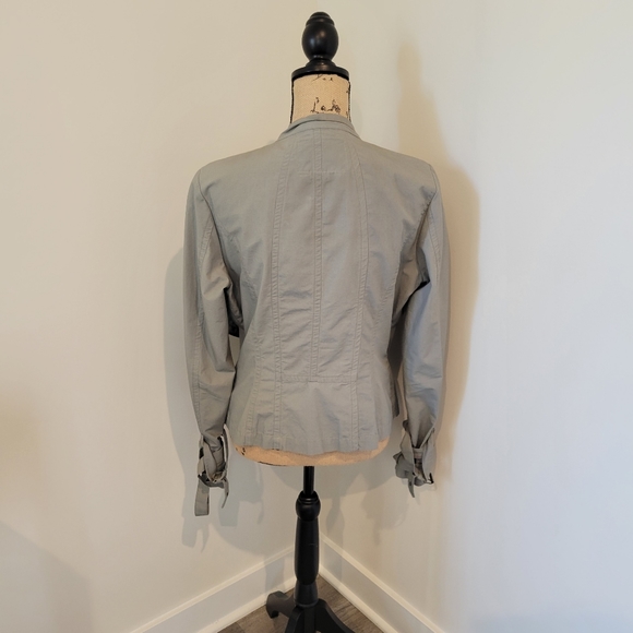 Bebe Ruffle Motorcycle Jacket - Picture 5 of 16